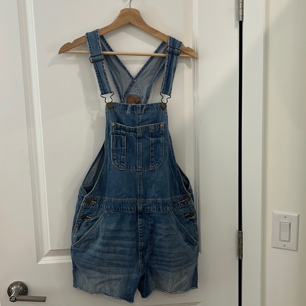 American Eagle Soft Denim Overalls